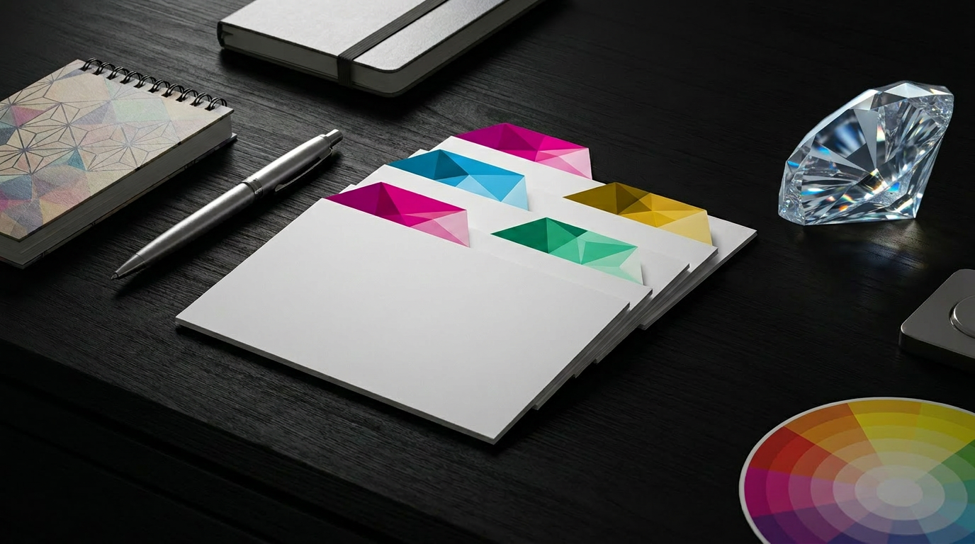 Curated shortlist of agency and production partner options being organized for a brand team.